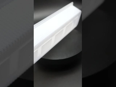 Tray roti PP yang dibentuk vakum Masukkan warna alami Ukuran khusus untuk toko roti