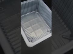 Bahan makanan PP Plastik Thermoformed Tray Deep Container